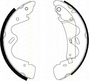 TRISCAN 8100 14005 Тормозные колодоки для NISSAN MISTRAL (Ниссан Мистрал) TRISCAN 8100 14005 Тормозные колодоки для NISSAN MISTRAL (Ниссан Мистрал)