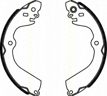 TRISCAN 8100 14013 Тормозные колодоки для NISSAN NV200 / EVALIA (Ниссан Нv200 / эvалиа)