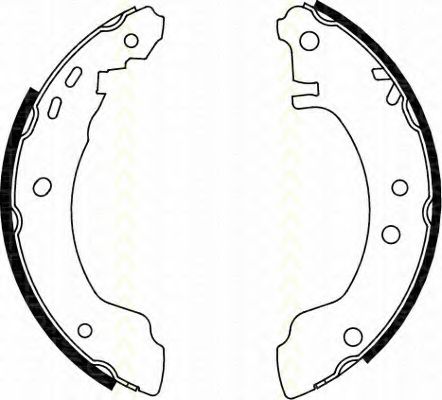 TRISCAN 8100 14531 Тормозные колодоки для NISSAN PRIMERA (Ниссан Примера) TRISCAN 8100 14531 Тормозные колодоки для NISSAN PRIMERA (Ниссан Примера)