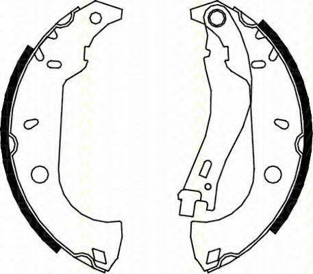 TRISCAN 8100 15483 Тормозные колодоки для FIAT TEMPRA (Фиат Тэмпра) TRISCAN 8100 15483 Тормозные колодоки для FIAT TEMPRA (Фиат Тэмпра)