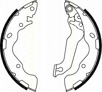 TRISCAN 8100 18009 Тормозные колодоки для KIA FORTE (Киа Фортэ) TRISCAN 8100 18009 Тормозные колодоки для KIA FORTE (Киа Фортэ)