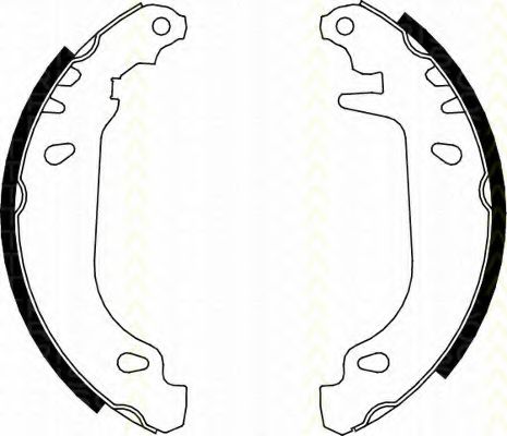 TRISCAN 8100 25476 Тормозные колодоки для RENAULT SUPER 5 (Рено Супэр 5) TRISCAN 8100 25476 Тормозные колодоки для RENAULT SUPER 5 (Рено Супэр 5)