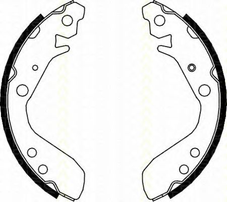 TRISCAN 8100 40006 Тормозные колодоки для HONDA FIT II (Хонда Фит 2) TRISCAN 8100 40006 Тормозные колодоки для HONDA FIT II (Хонда Фит 2)