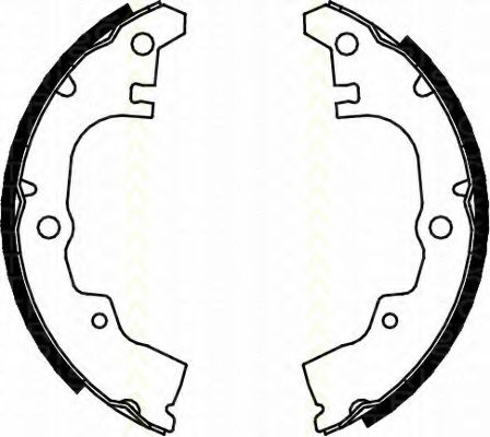 TRISCAN 8100 41414 Тормозные колодоки для DAIHATSU CHARADE I (Дайхатсу Чарадэ и) TRISCAN 8100 41414 Тормозные колодоки для DAIHATSU CHARADE I (Дайхатсу Чарадэ и)