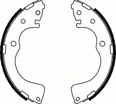 TRISCAN 8100 50001 Тормозные колодоки для MAZDA MPV II (Мазда Мпв 2) TRISCAN 8100 50001 Тормозные колодоки для MAZDA MPV II (Мазда Мпв 2)