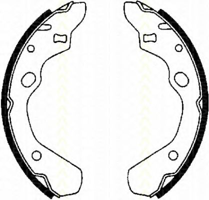 TRISCAN 8100 50500 Тормозные колодоки для MAZDA (Мазда) TRISCAN 8100 50500 Тормозные колодоки для MAZDA (Мазда)