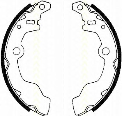 TRISCAN 8100 69002 Тормозные колодоки для SUBARU (Субару) TRISCAN 8100 69002 Тормозные колодоки для SUBARU (Субару)