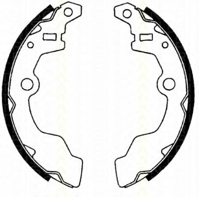 TRISCAN 8100 69567 Тормозные колодоки для SUBARU (Субару) TRISCAN 8100 69567 Тормозные колодоки для SUBARU (Субару)