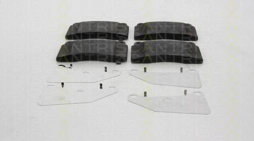 TRISCAN 8110 10582 Тормозные колодки для TESLA (Тесла) TRISCAN 8110 10582 Тормозные колодки для TESLA (Тесла)