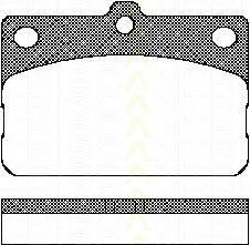 TRISCAN 8110 13029 Тормозные колодки для TOYOTA COROLLA (Тойота/тоета Cоролла) TRISCAN 8110 13029 Тормозные колодки для TOYOTA COROLLA (Тойота/тоета Cоролла)