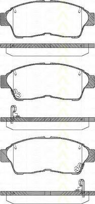 TRISCAN 8110 13157 Тормозные колодки для TOYOTA CORONA (Тойота/тоета Cорона) TRISCAN 8110 13157 Тормозные колодки для TOYOTA CORONA (Тойота/тоета Cорона)