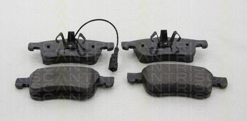 TRISCAN 8110 15063 Тормозные колодки для FIAT PRATICO (Фиат Пратиcо) TRISCAN 8110 15063 Тормозные колодки для FIAT PRATICO (Фиат Пратиcо)