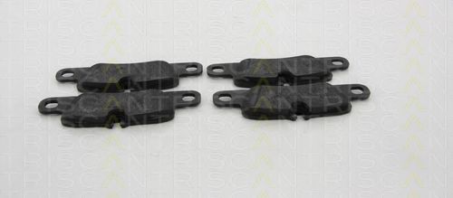 TRISCAN 8110 20004 Тормозные колодки для PORSCHE CAYENNE (Порше Cаъэннэ) TRISCAN 8110 20004 Тормозные колодки для PORSCHE CAYENNE (Порше Cаъэннэ)