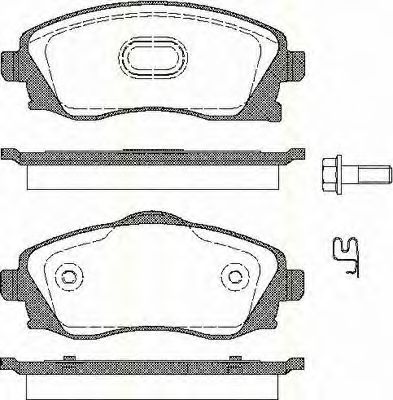 TRISCAN 8110 24018 Тормозные колодки для OPEL VITA C (Опель Vита c) TRISCAN 8110 24018 Тормозные колодки для OPEL VITA C (Опель Vита c)