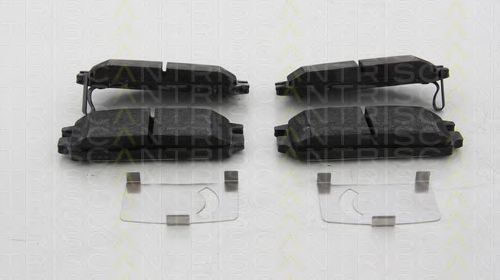 TRISCAN 8110 24032 Тормозные колодки для CHEVROLET CAPTIVA (Шевроле Каптива) TRISCAN 8110 24032 Тормозные колодки для CHEVROLET CAPTIVA (Шевроле Каптива)
