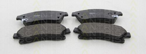 TRISCAN 8110 24040 Тормозные колодки для OPEL ASTRA J (Опель Астра джи) TRISCAN 8110 24040 Тормозные колодки для OPEL ASTRA J (Опель Астра джи)