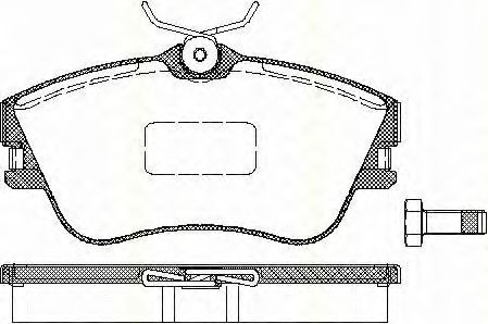 TRISCAN 8110 29001 Тормозные колодки для VOLKSWAGEN (Фольксваген) TRISCAN 8110 29001 Тормозные колодки для VOLKSWAGEN (Фольксваген)