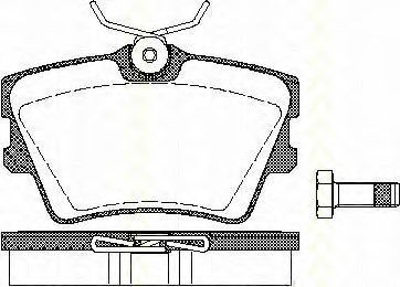 TRISCAN 8110 29014 Тормозные колодки для VOLKSWAGEN (Фольксваген) TRISCAN 8110 29014 Тормозные колодки для VOLKSWAGEN (Фольксваген)