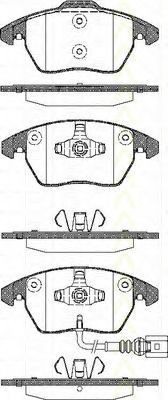 TRISCAN 8110 29051 Тормозные колодки для SEAT ALTEA (Сеат Алтэа) TRISCAN 8110 29051 Тормозные колодки для SEAT ALTEA (Сеат Алтэа)