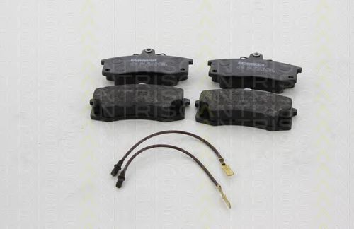 TRISCAN 8110 70125 Тормозные колодки для LADA 111 (Лада 111) TRISCAN 8110 70125 Тормозные колодки для LADA 111 (Лада 111)