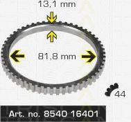 TRISCAN 8540 16401 Зубчатый диск импульсного датчика, противобл. устр. для FORD MONDEO (Форд Мондэо) TRISCAN 8540 16401 Зубчатый диск импульсного датчика, противобл. устр. для FORD MONDEO (Форд Мондэо)