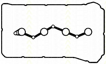TRISCAN 515-4324 Комплект прокладок, крышка головки цилиндра 