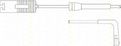 TRISCAN 8115 11016 Сигнализатор, износ тормозных колодок для BMW Z8 (Бмв З8) TRISCAN 8115 11016 Сигнализатор, износ тормозных колодок для BMW Z8 (Бмв З8)