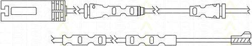 TRISCAN 8115 11052 Сигнализатор, износ тормозных колодок для BMW (Бмв) TRISCAN 8115 11052 Сигнализатор, износ тормозных колодок для BMW (Бмв)