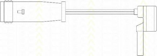 TRISCAN 8115 23005 Сигнализатор, износ тормозных колодок для MERCEDES-BENZ C-CLASS COUPE (Мэрcэдэс-бэнз С класс cоупэ) TRISCAN 8115 23005 Сигнализатор, износ тормозных колодок для MERCEDES-BENZ C-CLASS COUPE (Мэрcэдэс-бэнз С класс cоупэ)
