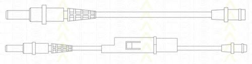 TRISCAN 8115 38003 Сигнализатор, износ тормозных колодок для CITROëN (Cитроëн) TRISCAN 8115 38003 Сигнализатор, износ тормозных колодок для CITROëN (Cитроëн)