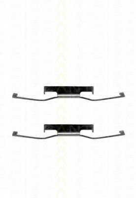 TRISCAN 8105 101214 Комплектующие, колодки дискового тормоза для DODGE CARAVAN (Додж Караван) TRISCAN 8105 101214 Комплектующие, колодки дискового тормоза для DODGE CARAVAN (Додж Караван)