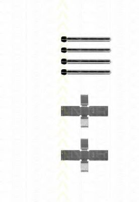 TRISCAN 8105 101237 Комплектующие, колодки дискового тормоза для OPEL KADETT C (Опель Кадэтт c) TRISCAN 8105 101237 Комплектующие, колодки дискового тормоза для OPEL KADETT C (Опель Кадэтт c)