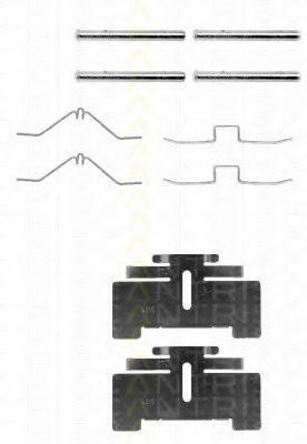 TRISCAN 8105 101244 Комплектующие, колодки дискового тормоза для MITSUBISHI GALANT (Митсубиши/митсубиси Галант) TRISCAN 8105 101244 Комплектующие, колодки дискового тормоза для MITSUBISHI GALANT (Митсубиши/митсубиси Галант)