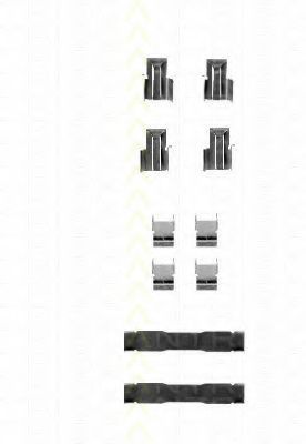 TRISCAN 8105 101504 Комплектующие, колодки дискового тормоза для MITSUBISHI CORDIA (Митсубиши/митсубиси Cордиа) TRISCAN 8105 101504 Комплектующие, колодки дискового тормоза для MITSUBISHI CORDIA (Митсубиши/митсубиси Cордиа)