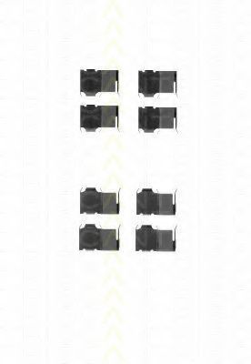 TRISCAN 8105 101522 Комплектующие, колодки дискового тормоза для MITSUBISHI CANTER (Митсубиши/митсубиси Cантэр) TRISCAN 8105 101522 Комплектующие, колодки дискового тормоза для MITSUBISHI CANTER (Митсубиши/митсубиси Cантэр)