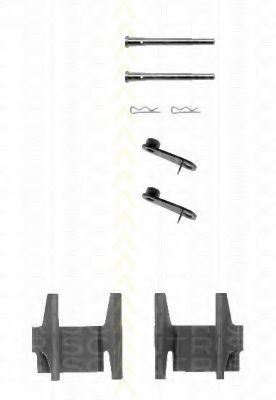 TRISCAN 8105 101588 Комплектующие, колодки дискового тормоза для CITROËN XM (CитроËн Хм) TRISCAN 8105 101588 Комплектующие, колодки дискового тормоза для CITROËN XM (CитроËн Хм)