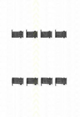 TRISCAN 8105 101597 Комплектующие, колодки дискового тормоза для MITSUBISHI LANCER IV (Митсубиши/митсубиси Ланcэр иv) TRISCAN 8105 101597 Комплектующие, колодки дискового тормоза для MITSUBISHI LANCER IV (Митсубиши/митсубиси Ланcэр иv)