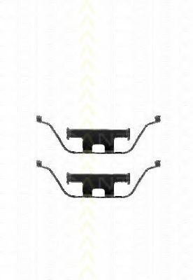 TRISCAN 8105 101602 Комплектующие, колодки дискового тормоза для BMW (Бмв) TRISCAN 8105 101602 Комплектующие, колодки дискового тормоза для BMW (Бмв)