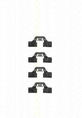 TRISCAN 8105 101605 Комплектующие, колодки дискового тормоза для RENAULT MEGANE SCENIC (Рено Меган сценик) TRISCAN 8105 101605 Комплектующие, колодки дискового тормоза для RENAULT MEGANE SCENIC (Рено Меган сценик)