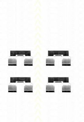 TRISCAN 8105 101607 Комплектующие, колодки дискового тормоза для ROVER 400 (Ровер 400) TRISCAN 8105 101607 Комплектующие, колодки дискового тормоза для ROVER 400 (Ровер 400)