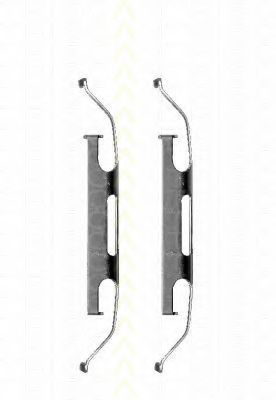 TRISCAN 8105 101612 Комплектующие, колодки дискового тормоза для VOLKSWAGEN (Фольксваген) TRISCAN 8105 101612 Комплектующие, колодки дискового тормоза для VOLKSWAGEN (Фольксваген)