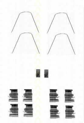 TRISCAN 8105 101636 Комплектующие, колодки дискового тормоза для SUZUKI GRAND VITARA I (Сузуки Гранд витара 1) TRISCAN 8105 101636 Комплектующие, колодки дискового тормоза для SUZUKI GRAND VITARA I (Сузуки Гранд витара 1)