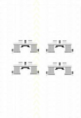 TRISCAN 8105 101641 Комплектующие, колодки дискового тормоза для DAIHATSU SIRION (Дайхатсу Сирион) TRISCAN 8105 101641 Комплектующие, колодки дискового тормоза для DAIHATSU SIRION (Дайхатсу Сирион)