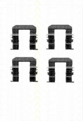 TRISCAN 8105 101644 Комплектующие, колодки дискового тормоза для CHEVROLET CAPTIVA (Шевроле Каптива) TRISCAN 8105 101644 Комплектующие, колодки дискового тормоза для CHEVROLET CAPTIVA (Шевроле Каптива)