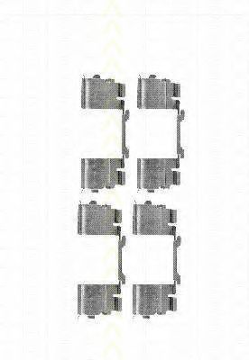 TRISCAN 8105 101651 Комплектующие, колодки дискового тормоза для FIAT (Фиат) TRISCAN 8105 101651 Комплектующие, колодки дискового тормоза для FIAT (Фиат)