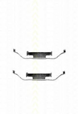 TRISCAN 8105 111572 Комплектующие, колодки дискового тормоза для BMW 7 (Бмв 7) TRISCAN 8105 111572 Комплектующие, колодки дискового тормоза для BMW 7 (Бмв 7)