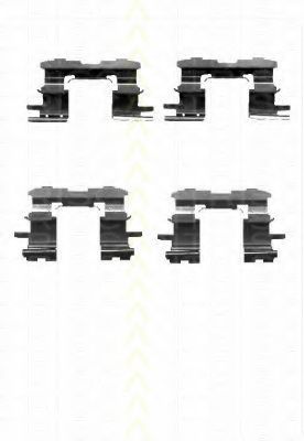 TRISCAN 8105 131637 Комплектующие, колодки дискового тормоза для TOYOTA (Тойота/тоета) TRISCAN 8105 131637 Комплектующие, колодки дискового тормоза для TOYOTA (Тойота/тоета)