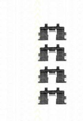 TRISCAN 8105 141312 Комплектующие, колодки дискового тормоза для NISSAN PULSAR I (Ниссан Пулсар и) TRISCAN 8105 141312 Комплектующие, колодки дискового тормоза для NISSAN PULSAR I (Ниссан Пулсар и)