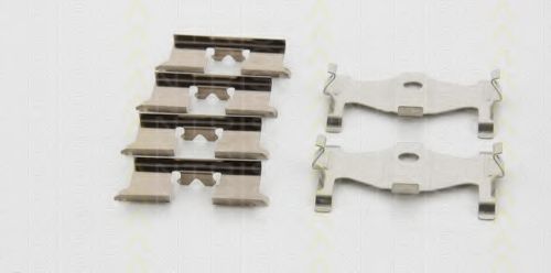 TRISCAN 8105 141605 Комплектующие, колодки дискового тормоза для HONDA (Хонда) TRISCAN 8105 141605 Комплектующие, колодки дискового тормоза для HONDA (Хонда)