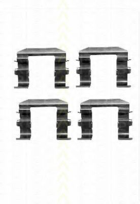 TRISCAN 8105 181003 Комплектующие, колодки дискового тормоза для KIA (Киа) TRISCAN 8105 181003 Комплектующие, колодки дискового тормоза для KIA (Киа)